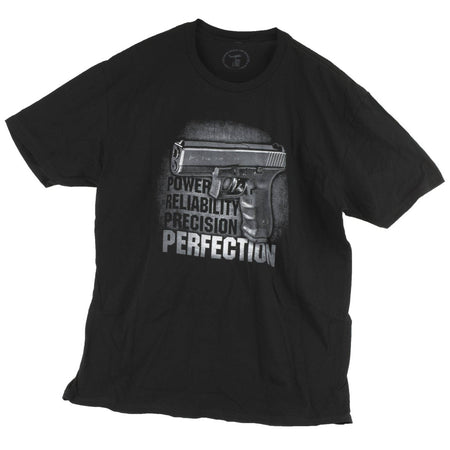 Glock OEM G17 Perfection Men's Black T-Shirt Medium