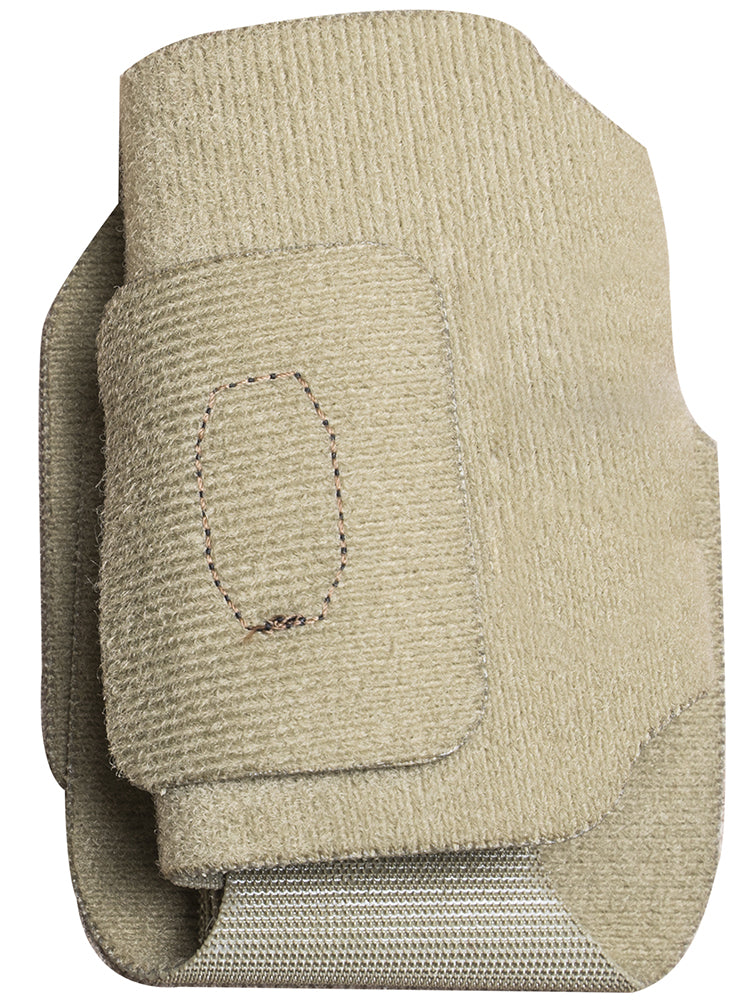 Vertx VTX5101 MPH OWB Tan Velcro One-Wrap Holster Fits Subcompact Handguns Ambidextrous