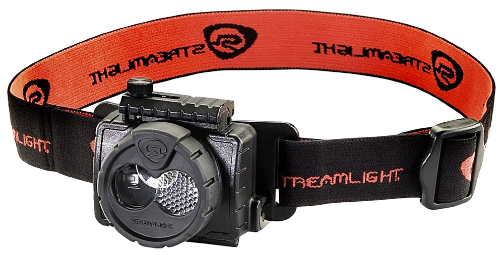 Streamlight 61601 Double Clutch USB Headlamp 30/125 Lumens White LED Black 82 Meters