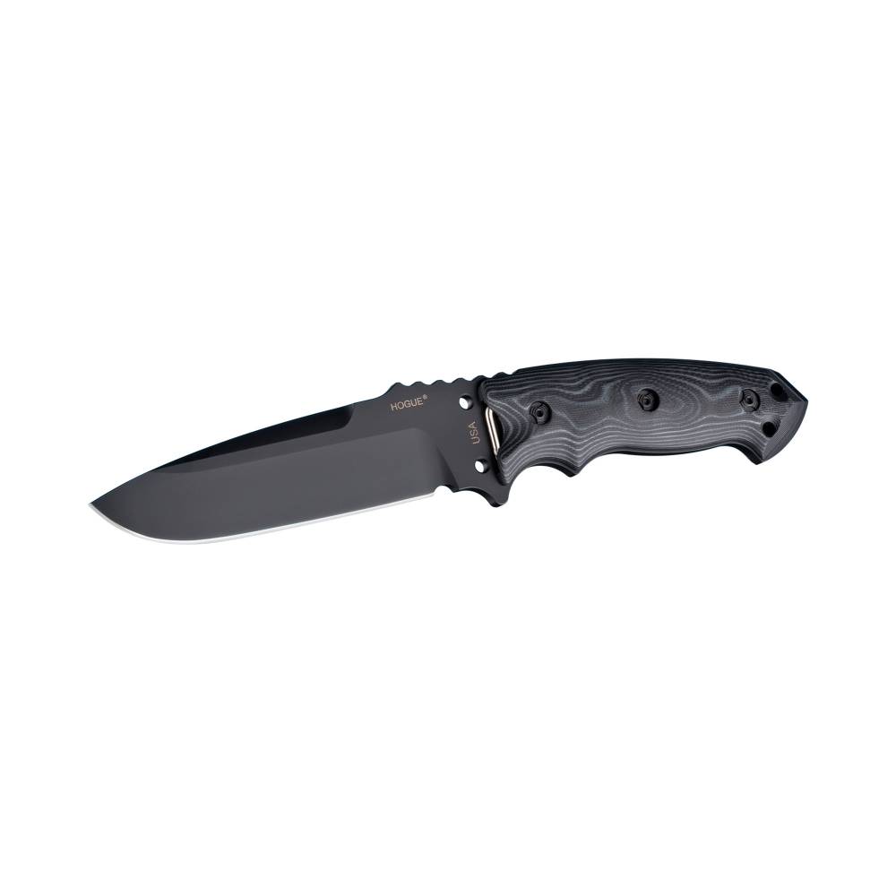 Hogue EX-F01 Fixed Blade Knife 5.5" A-2 Steel Black Kote Finish