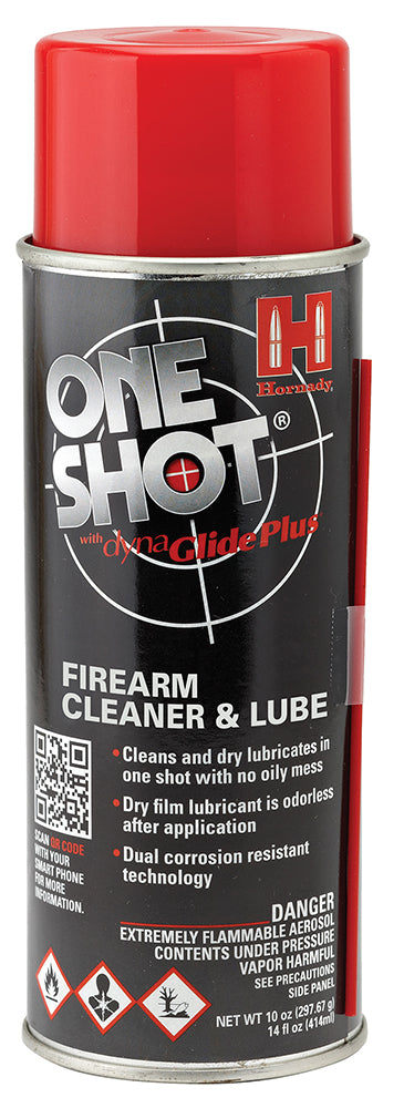 Hornady 99901 One Shot Gun Cleaner and Lubricant 10 oz Aerosol