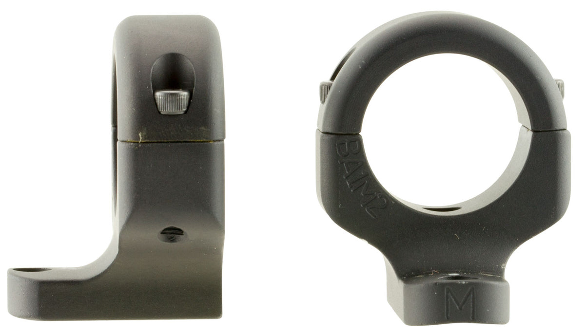 DNZ BW1H2 Game Reaper 2 Browning/Savage Scope Mount and Ring Combo 1-Inch Matte Black