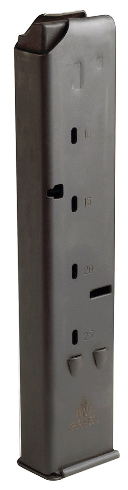 IWI US UPM925 UZI 25-Round 9mm Luger Black Detachable Magazine for UZI Pro/Carbine/Mini/Micro