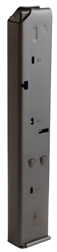 IWI US UPM932 UZI 32-Round 9mm Luger Black Detachable Magazine for UZI Pro/Carbine/Mini/Micro