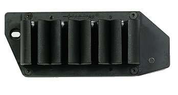 TacStar SideSaddle for Benelli Nova 12 Gauge 4-Round Black Polymer and Aluminum