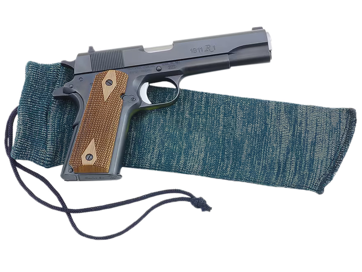 Remington 17269 Gun Sack 12" Handgun Green Silicone Treated Polyester