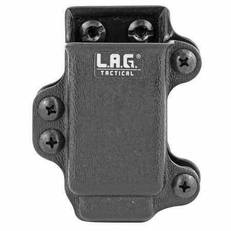 L.A.G. Tactical Single Pistol Magazine Carrier for Double Stack 9mm/.40 Full Size Mags