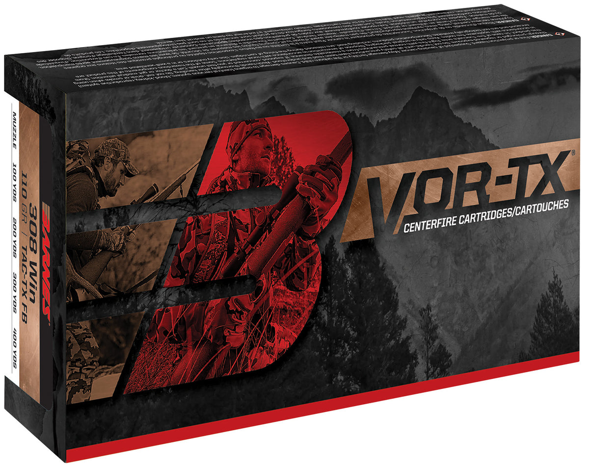 Barnes 30727 VOR-TX LRX Boat Tail  280 Grain .338 Lapua Magnum 2600 fps