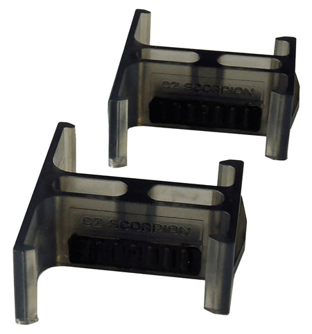 CZ-USA 19888 CZ Scorpion Magazine Coupler 30rd Compatible Smoke Plastic