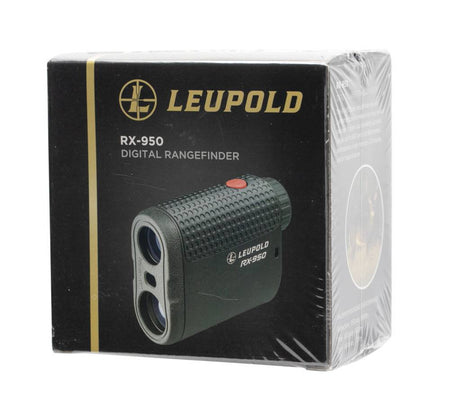 Leupold RX-950 6x Laser Rangefinder 367 ft FOV at 100 Yards Black