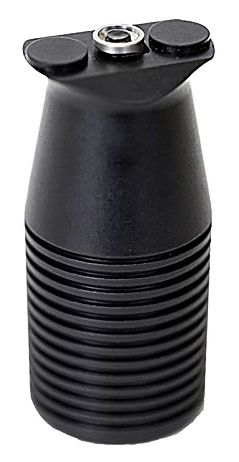 Ergo 4231BK Mini Max Vertical Forward Grip Black Ribbed Anodized Aluminum KeyMod Mount