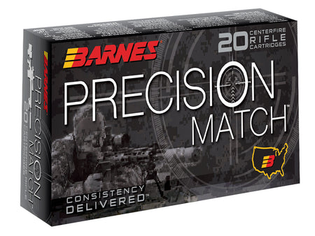 Barnes 30818 Precision Match Open Tip Match Boat Tail  175 Grain .308 Win / 7.62x51mm