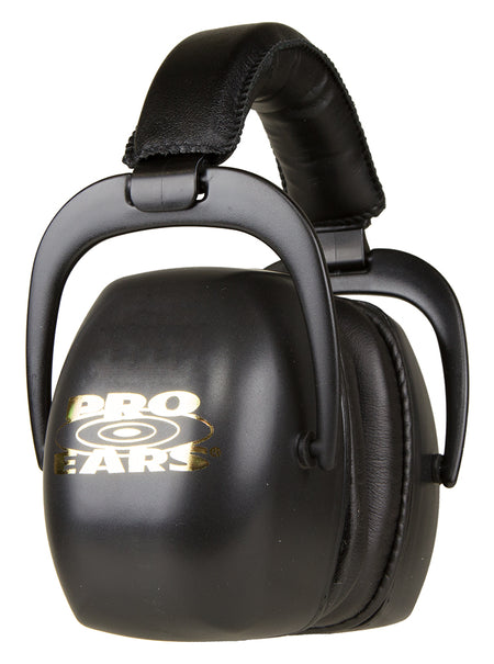Pro Ears PEUPB Ultra Pro Passive Earmuff 30dB Over-the-Head Black Adult 1 Pair