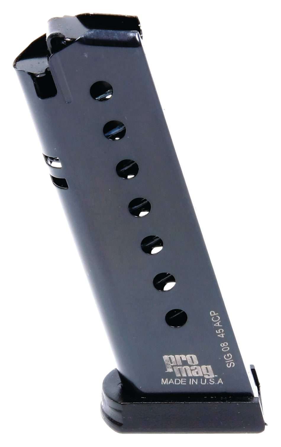 ProMag SIG08 Standard 8rd .45 ACP Magazine for Sig Sauer P220 Blued Steel