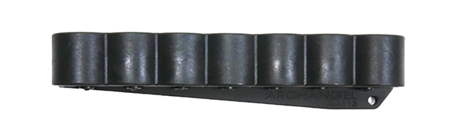 ProMag AA113 Archangel 12 Gauge 7-Round Shell Carrier Black Polymer w/ Aluminum Mounting Plate for Mossberg 500/590