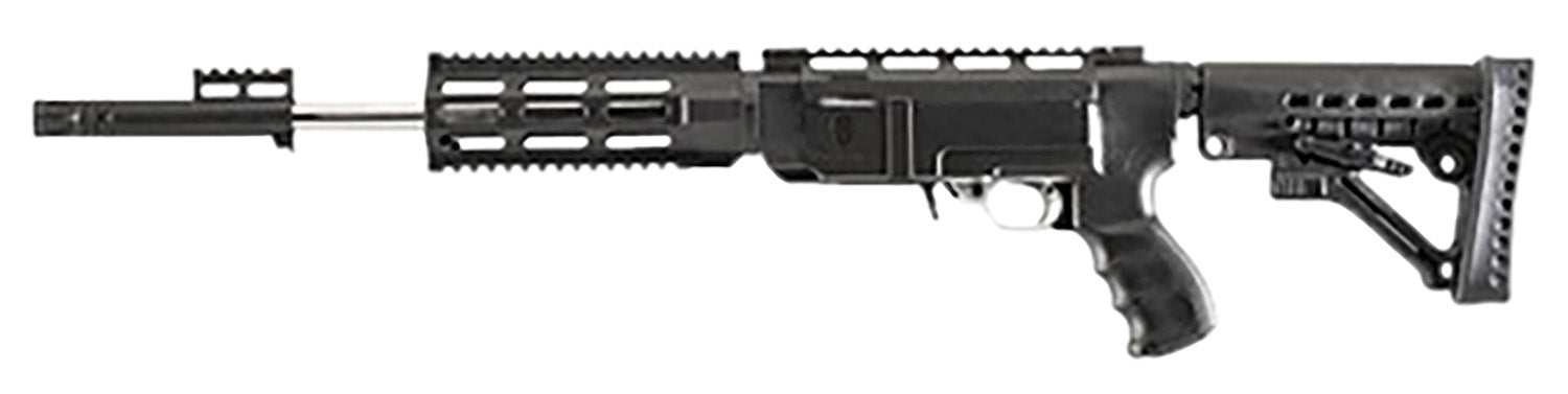 Archangel AA556RNB AR-15 Style Conversion Stock Black Synthetic 6-Position Collapsible for Ruger 10/22 No Bayonet