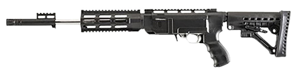 Archangel AA556RNB AR-15 Style Conversion Stock Black Synthetic 6-Position Collapsible for Ruger 10/22 No Bayonet
