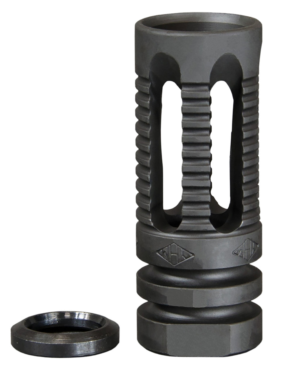 Yankee Hill 285C1 Phantom Flash Hider Black Steel 1/2"-28 TPI 2.13" OAL for 5.56x45mm NATO AR