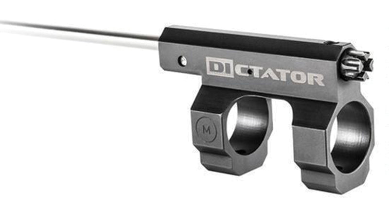 POF Dictator 9-Position Adjustable Gas Block, .308, Midlength with Gas Tube