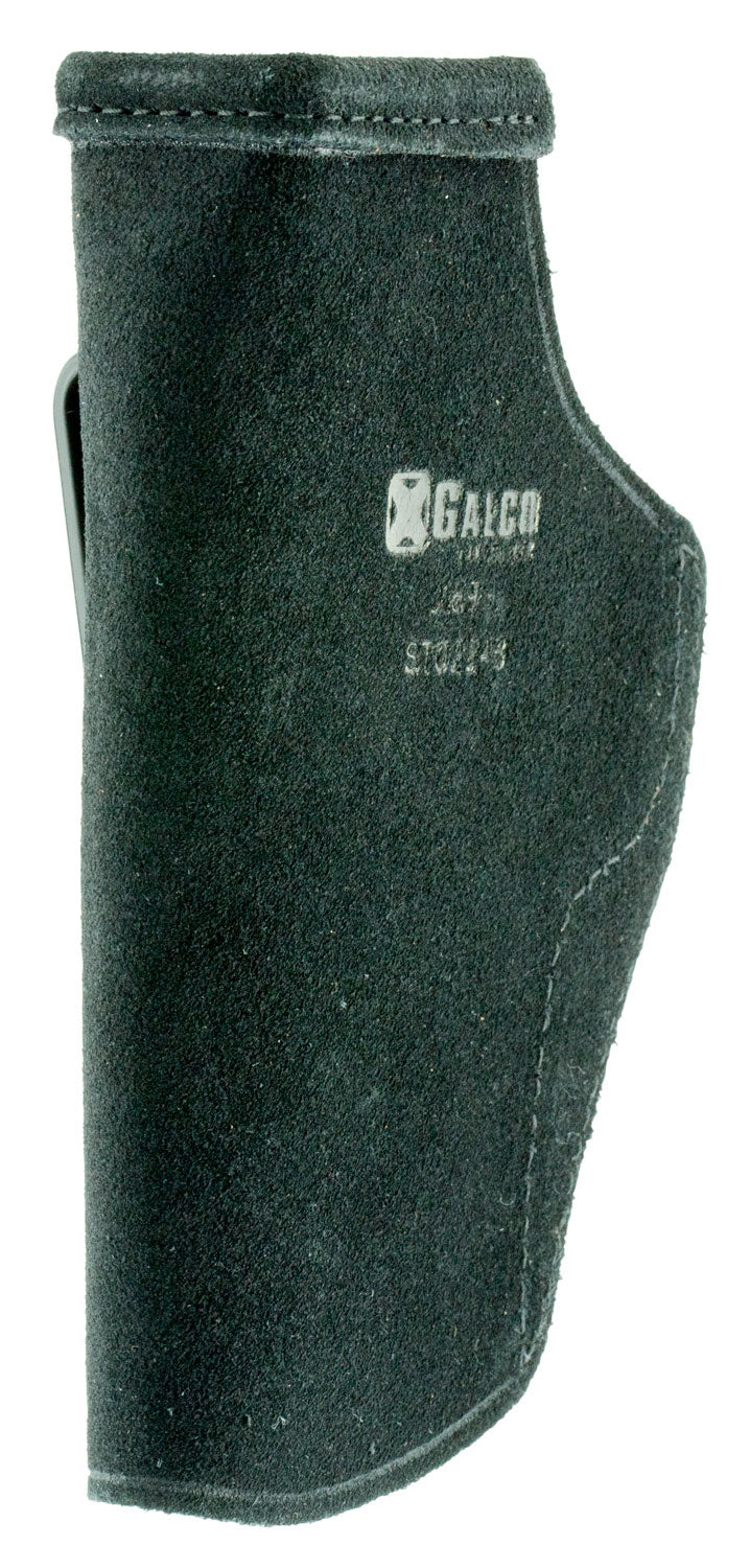 Galco Stow-N-Go IWB Black Leather Holster for Glock 17/22 Gen1-5/31 - Belt Clip, Right Hand