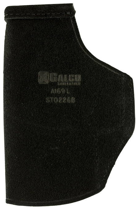 Galco Stow-N-Go IWB Black Leather Holster for Glock 19 Gen1-5/19X/23 Gen2-5 - Right Hand
