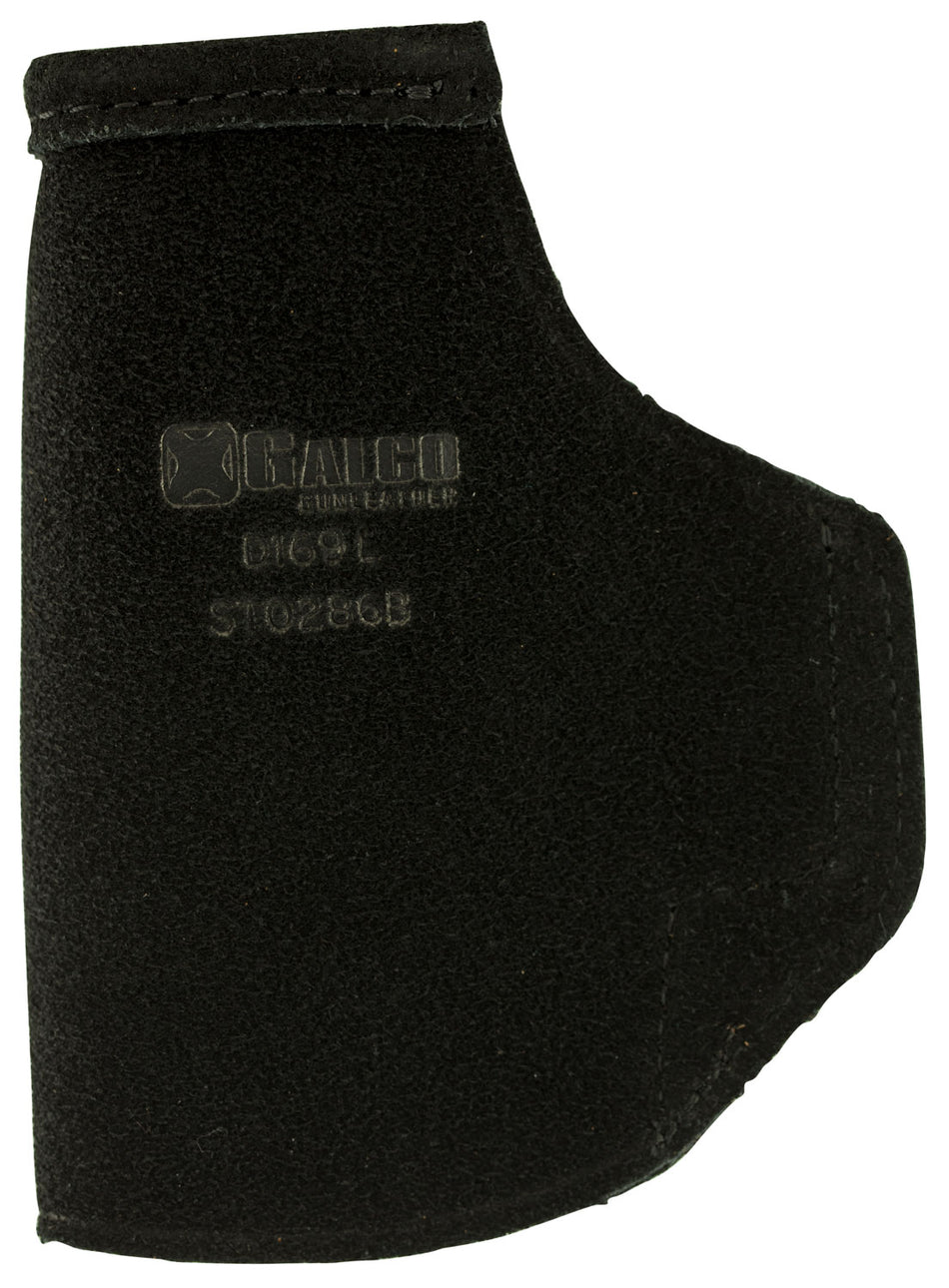 Galco Stow-N-Go IWB Black Leather Holster for Glock 26 Gen3-5/27 Gen3-5/33 - Right Hand