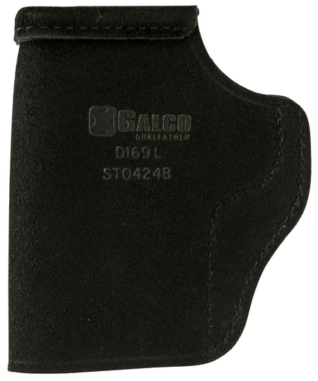 Galco Stow-N-Go IWB Black Leather Holster for 1911 3" Barrel - Belt Clip, Right Hand