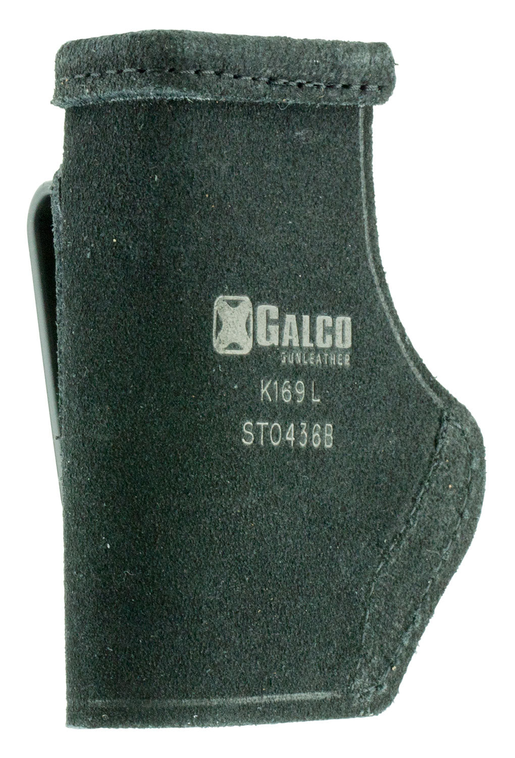 Galco Stow-N-Go IWB Black Leather Holster for Ruger LCP/Diamondback DB380 - Right Hand