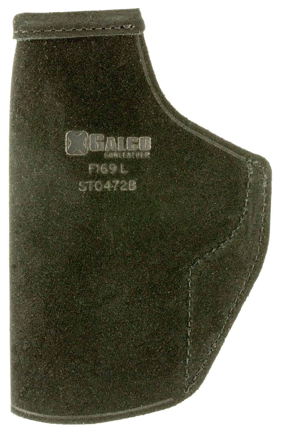 Galco STO472B Stow-N-Go IWB Holster Black Leather Belt Clip for S&W M&P / M&P 2.0 Compact Right Hand