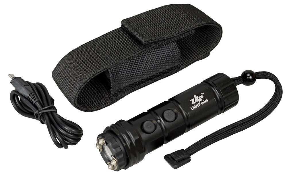 Zap ZAPLM Mini Stun Gun with LED Flashlight Rechargeable