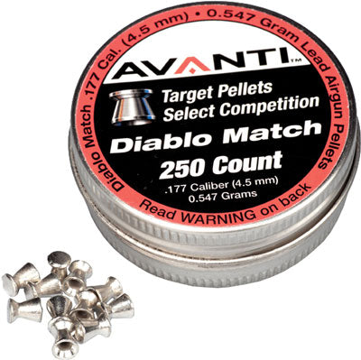 Daisy Match .177 Cal Lead Pellets 250-Count 10-Pack Case