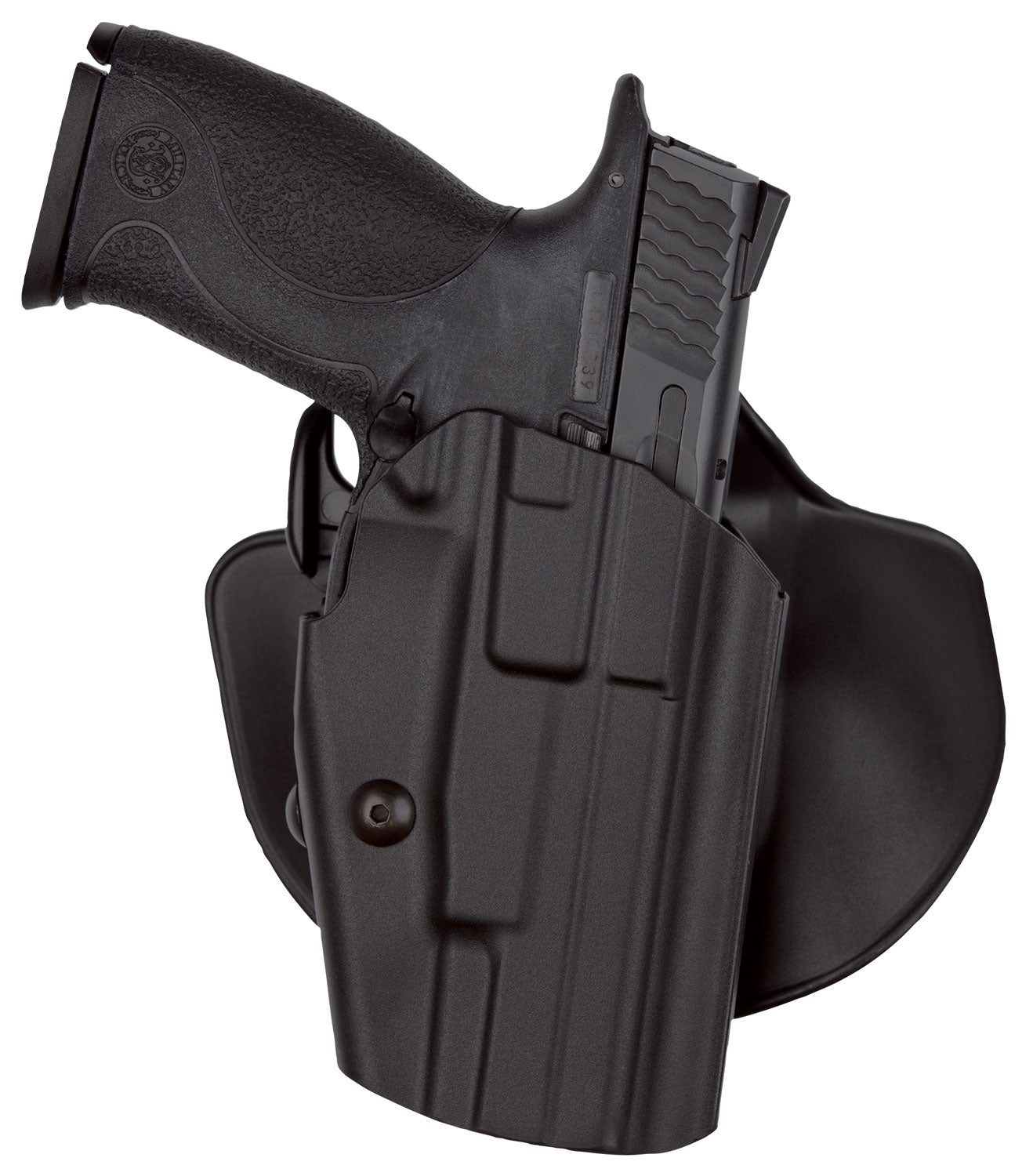 Safariland 578183411 578 GLS Pro-Fit OWB Holster Black Polymer Paddle Fits Semi-Auto 3-5.32" Barrel RH
