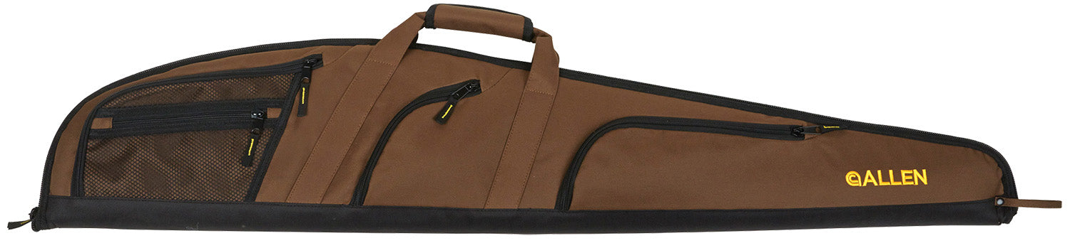 Allen Daytona 52" Mocha Brown Shotgun Case with Adjustable Sling and 4 Accessory Pockets