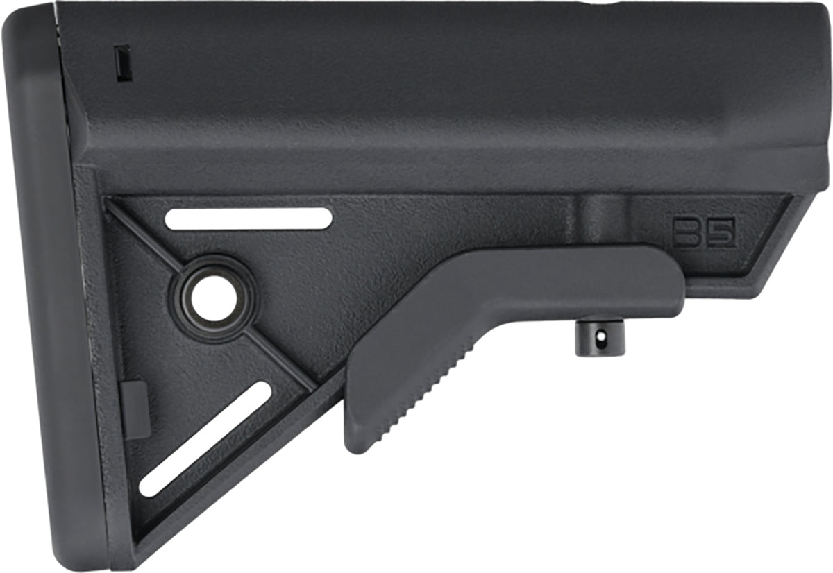 B5 Systems BRV1082 Bravo Stock Black for AR Mil-Spec Receiver Extension
