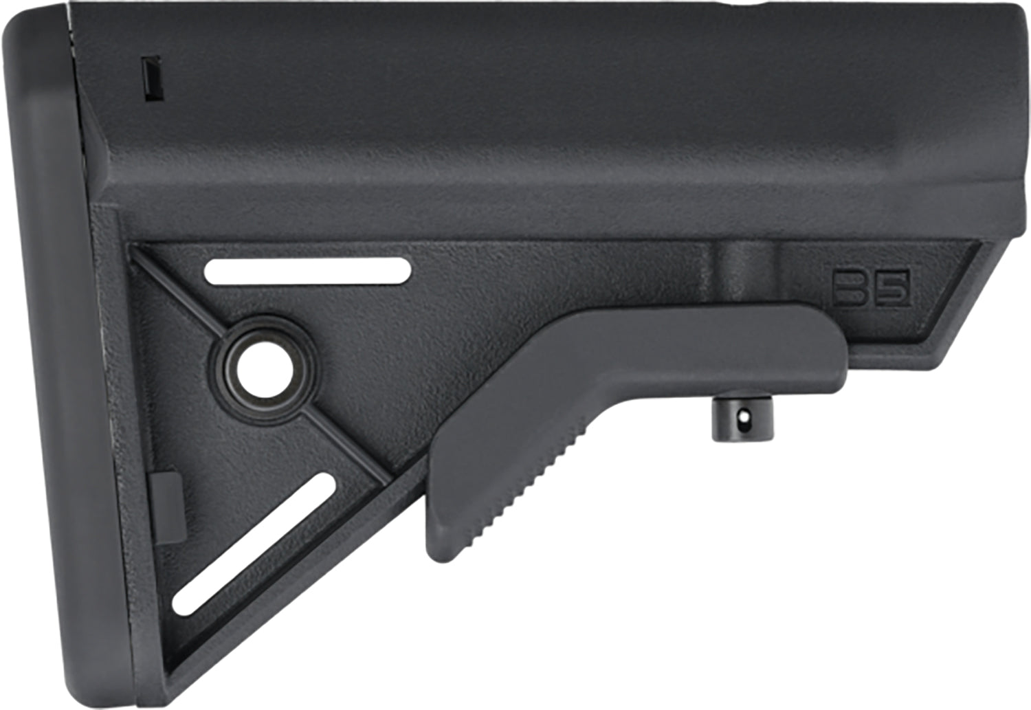 B5 Systems BRV1082 Bravo Stock Black for AR Mil-Spec Receiver Extension