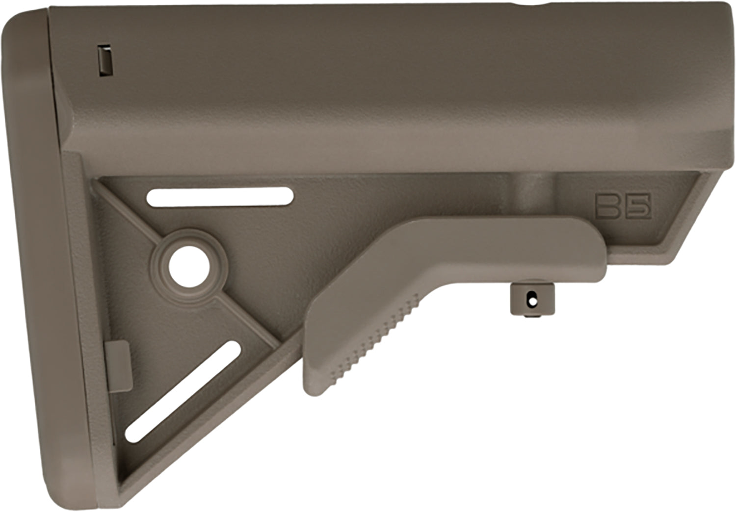 B5 Systems BRV1085 Bravo Stock Flat Dark Earth for AR Mil-Spec