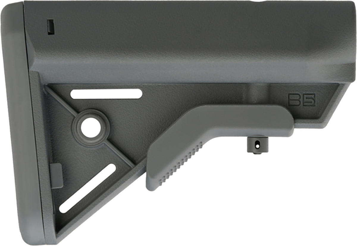 B5 Systems BRV1117 Bravo Stock Wolf Gray for AR Mil-Spec Receiver Extension