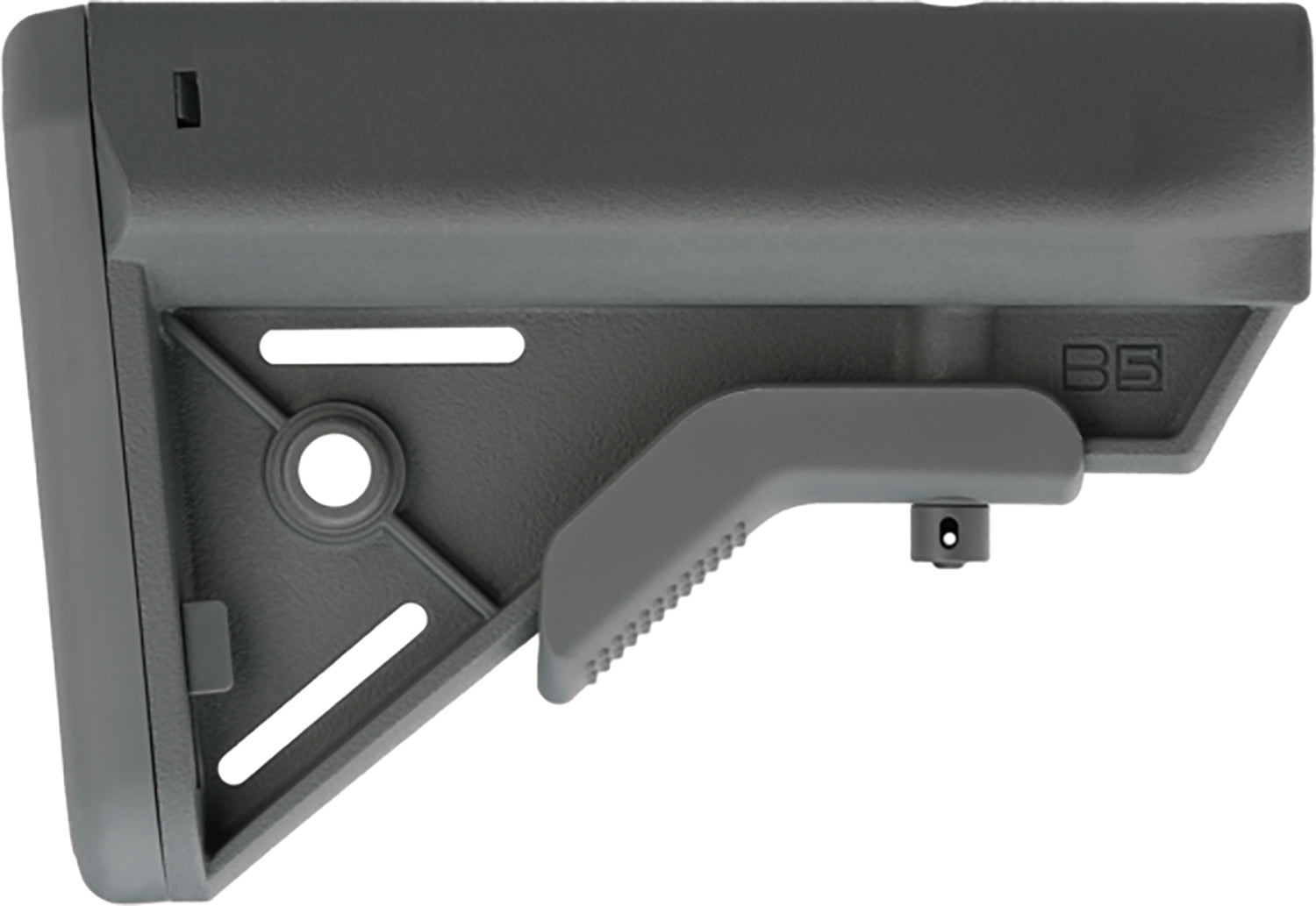 B5 Systems BRV1117 Bravo Stock Wolf Gray for AR Mil-Spec Receiver Extension