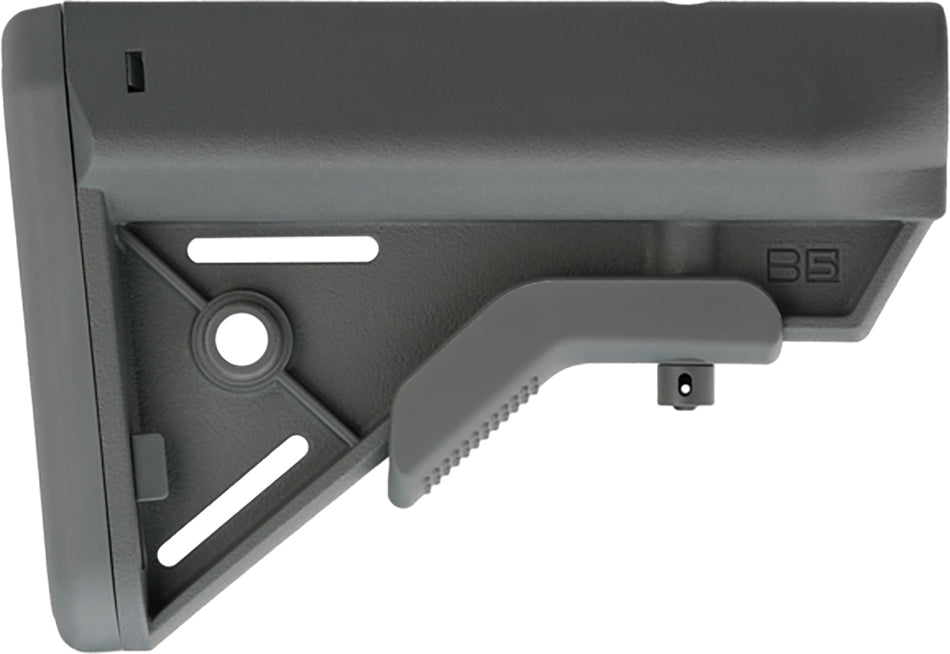 B5 Systems BRV1117 Bravo Stock Wolf Gray for AR Mil-Spec Receiver Extension