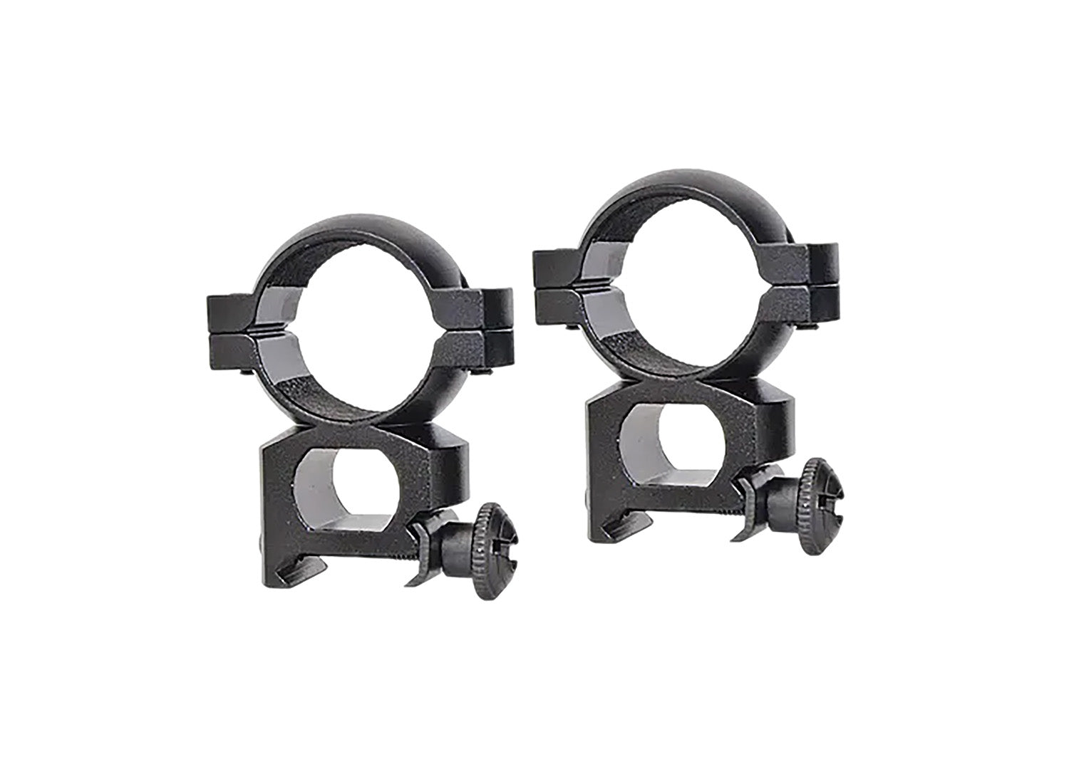 Traditions A799DS Quick Peep 1" Matte Black Scope Rings for 3/8" Grooved Receiver