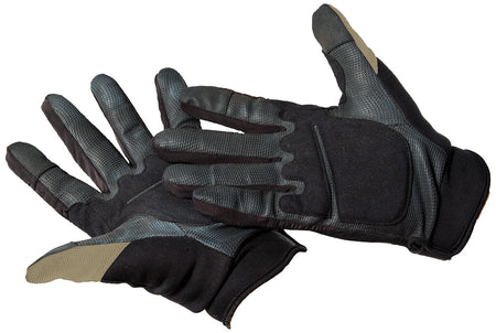 Caldwell 1071004 Ultimate Shooting Gloves Tan Small/Medium Padded Palm Velcro