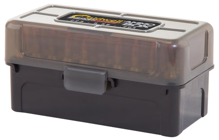 Caldwell 397623 Mag Charger Ammo Box 223Rem/204Ruger Brown Polymer 50 Round