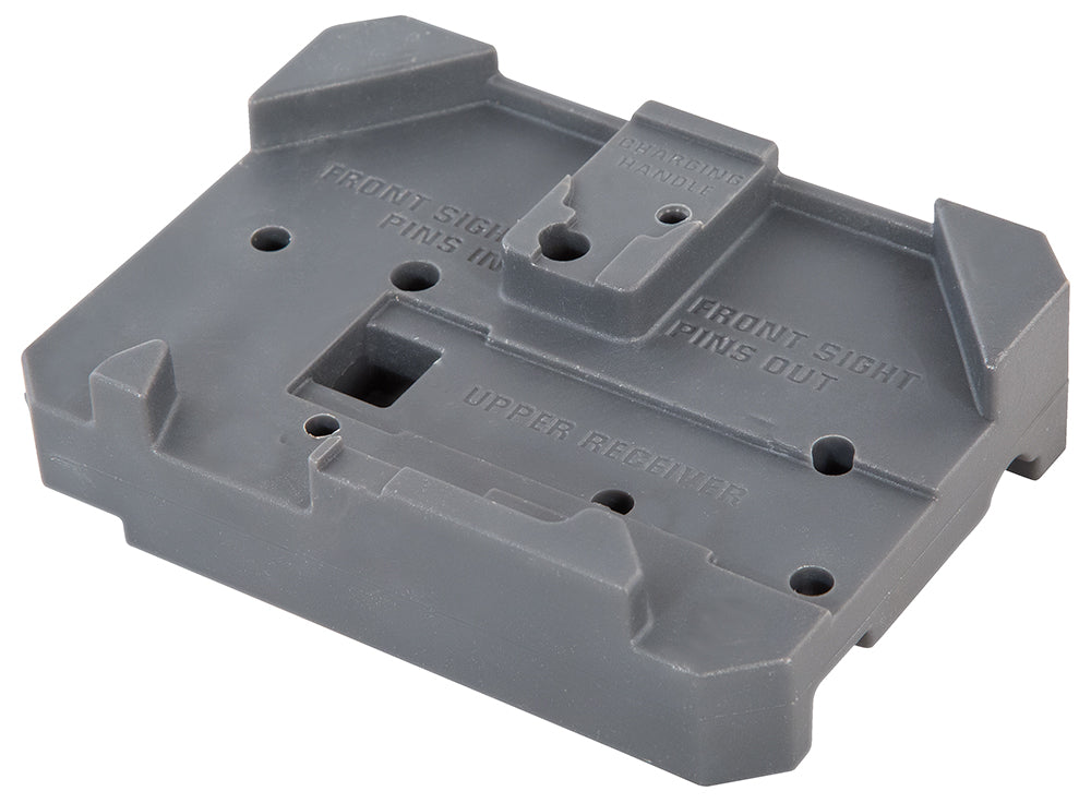 Wheeler 156945 AR Platform Armorer's Bench Block, Gray Urethane