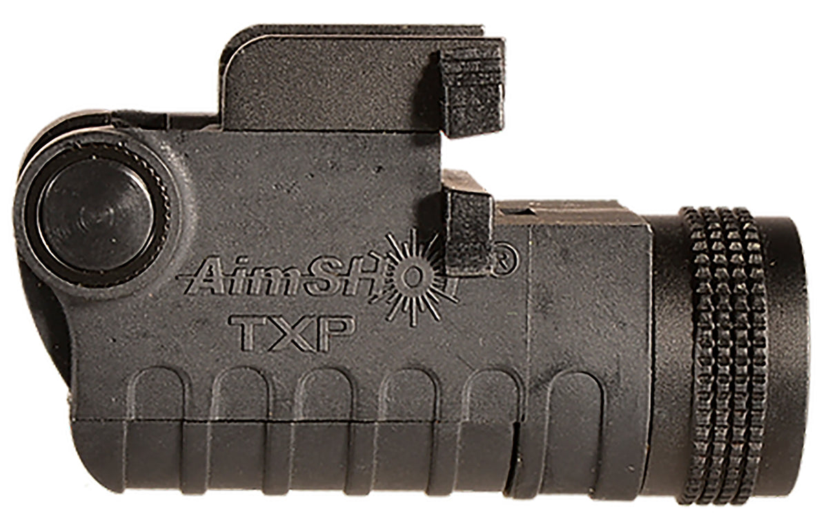 AimShot TXP Rechargeable Pistol Rail Light Matte Black 130 Lumens White LED