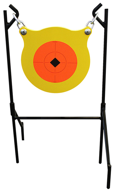Birchwood Casey 47330 Boomslang AR500 Steel Shooting Gong with Metal Stand 9.5 Inch Diameter