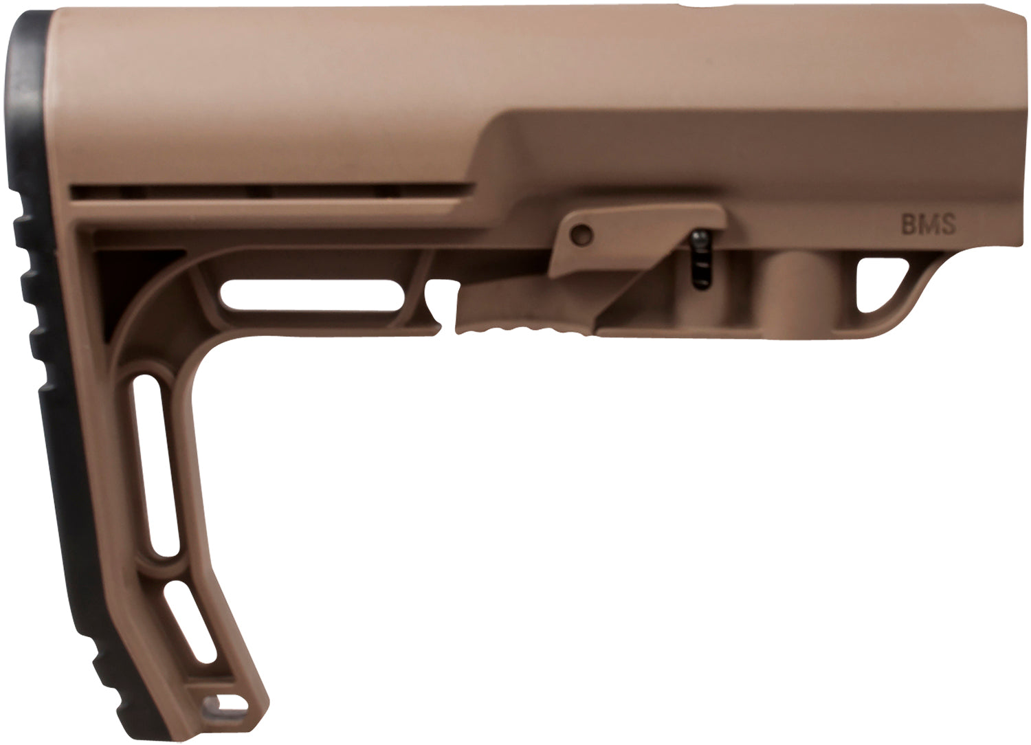 Mission First Tactical BMSSDE Battlelink Minimalist Stock Collapsible Scorched Dark Earth Synthetic AR-15 M16 M4 Commercial Tube