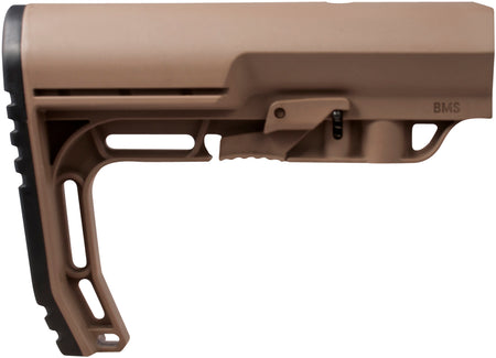 Mission First Tactical BMSSDE Battlelink Minimalist Stock Collapsible Scorched Dark Earth Synthetic AR-15 M16 M4 Commercial Tube