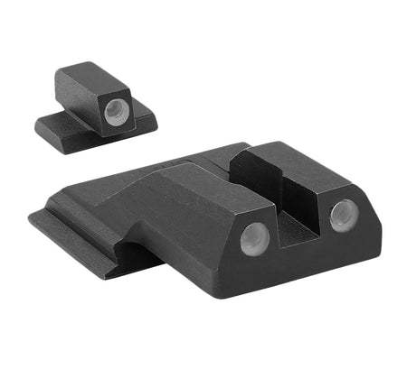 Meprolight Tru-Dot 117703101 Green Tritium Sight Set for S&W M&P Shield/Shield Plus/Shield 2.0