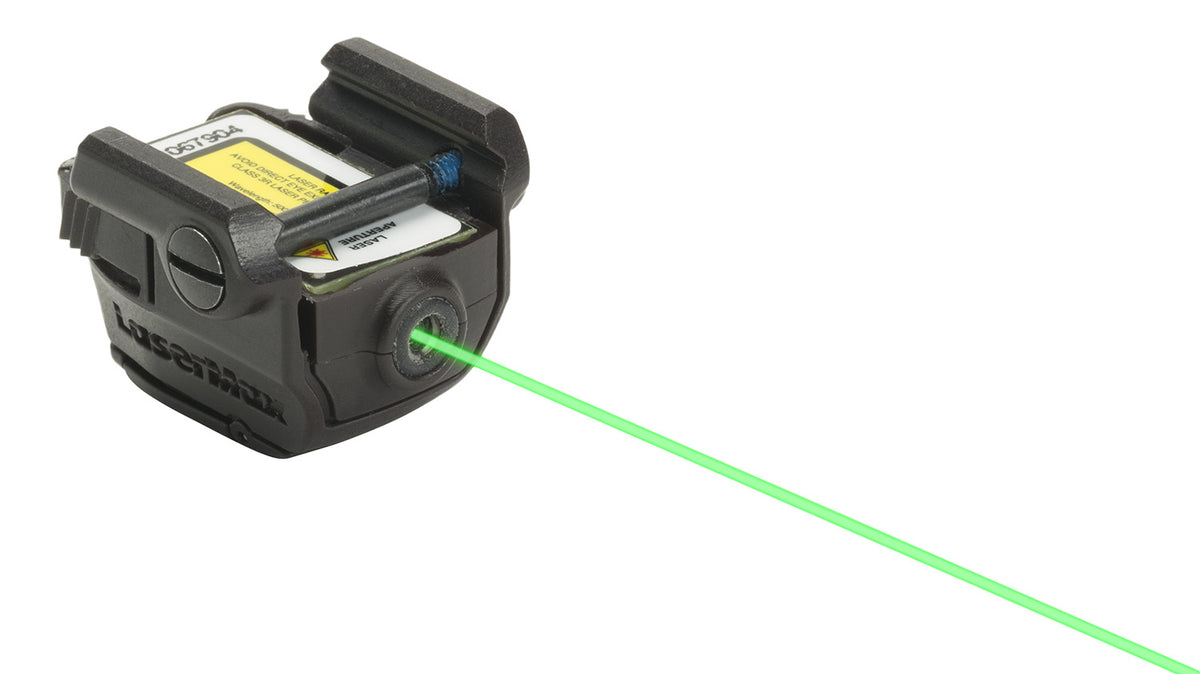 LaserMax Micro II Green Rail-Mounted Laser Sight Black