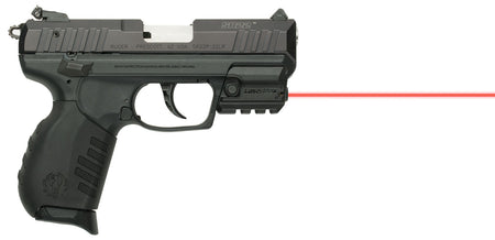 LaserMax LMS-RMSR Red Rail Mounted Laser for Ruger SR22/SR9/SR40 Black